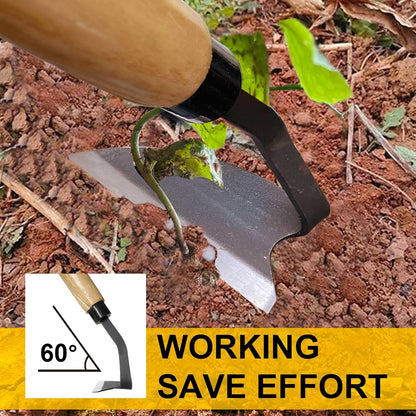 Japanese Weeding Sickle, Wide Blade Gardening Tools - Premium Quality Hand Hoes/Weeding Sickle Have