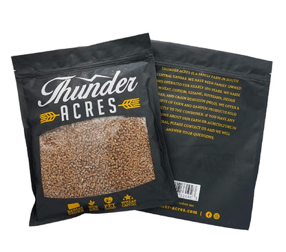 Non-GMO, Thunder Acres Premium Wheat Seed, Cat Grass Seed, Wheatgrass, Hard Red Winter Wheat (5