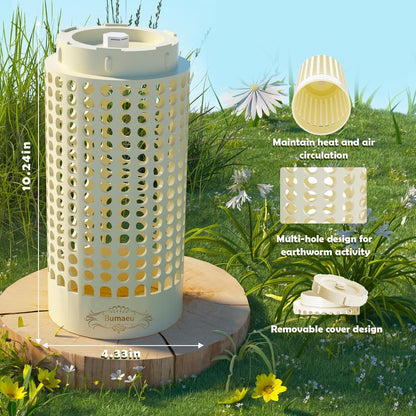 Underground Worm Farm, Garden Mini vermicomposting bin for use in Outdoor Gardening from Kitchen