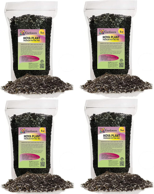 Gardenera Hoya Plant Premium Potting Mix - 20 Quart - Optimal Balance for Thriving Hoyas: Air