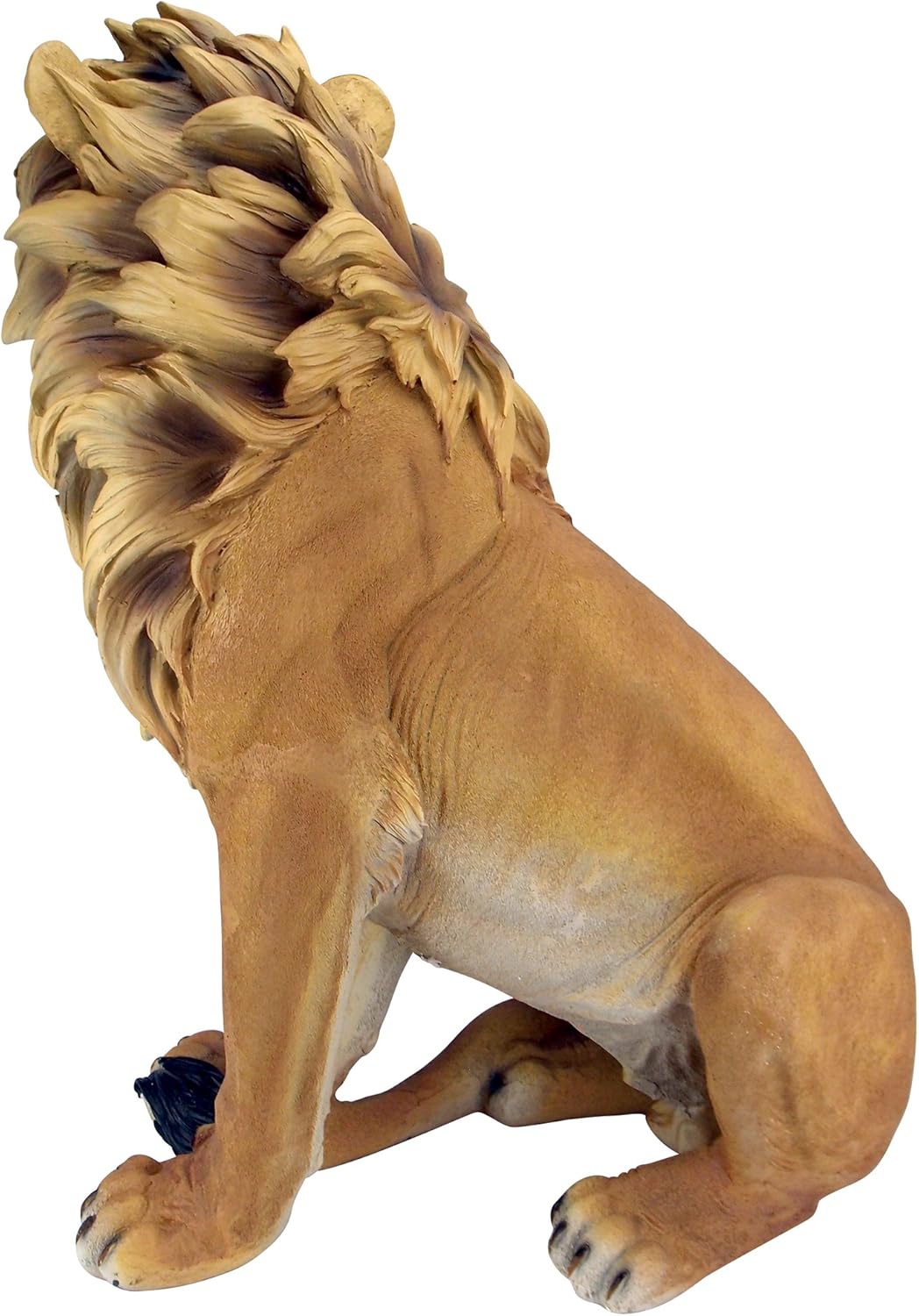Design Toscano King of Beasts Lion Indoor/Outdoor Garden Statue, 13 Inches Wide, 21 Inches Deep, 27