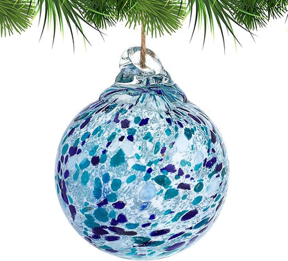 Hand Blown Glass Gazing Balls for Garden Hanging Friendship Balls Christmas Ball Ornaments for Xmas