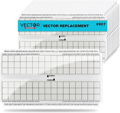 Catchmaster Vector Trap Replacement, UV Light Fly Traps for Home, Unscented Sticky Gnat Glue Boards