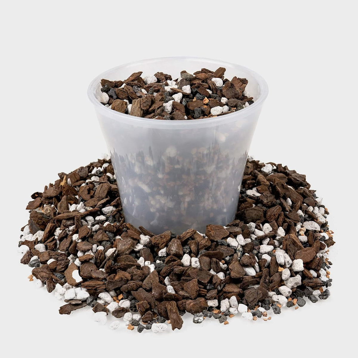 Premium Bonsai Soil All Purpose Fast Draining Mix - Pumice, Lava, Calcined Clay and Pine Bark