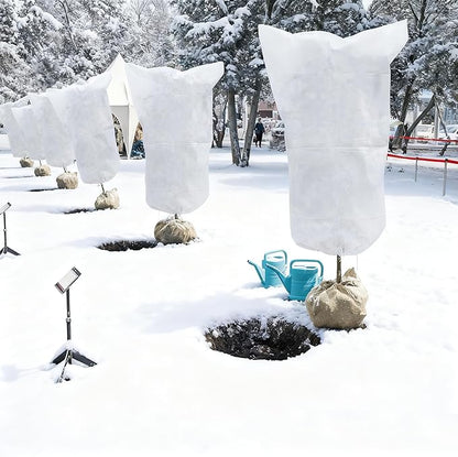 EAONE 12 Pack Plant Covers Freeze Protection, 32x47'' Winter Frosts Cloth for Outdoor Plants