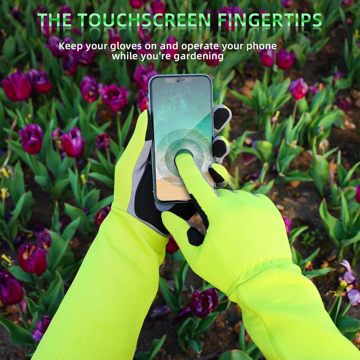 3-in-1 Gloves for Gardening, Farming & Cleaning, Stab-Proof, Anti-Slip, Wear-Resistant, Comfort