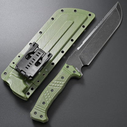 GTK32 Fixed Blade Knife DC53 Steel Blade Full Tang Nylon Fiberglass Handle Heavy Duty Knifes for