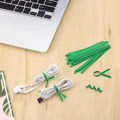 APQ Green Metallic Twist Ties for Bags, 4 inches. 24000 Pack Plastic-Coated Bread Twist Ties for