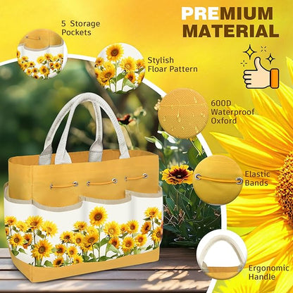 22Pcs Gardening Tools Set for Women Heavy Duty Garden Hand Tool Kit Gifts for Mom Beginner Gardener