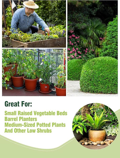 ANPHSIN 6 pcs Plant Covers Freeze Protection - 19.6in x 39.3in Winter Shrub Plant Protection Bags