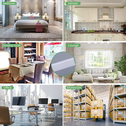 80 Pack Window Fly Traps Sticky,Clear Fly Paper Indoor for Home,Window Sticky Traps Fruit and