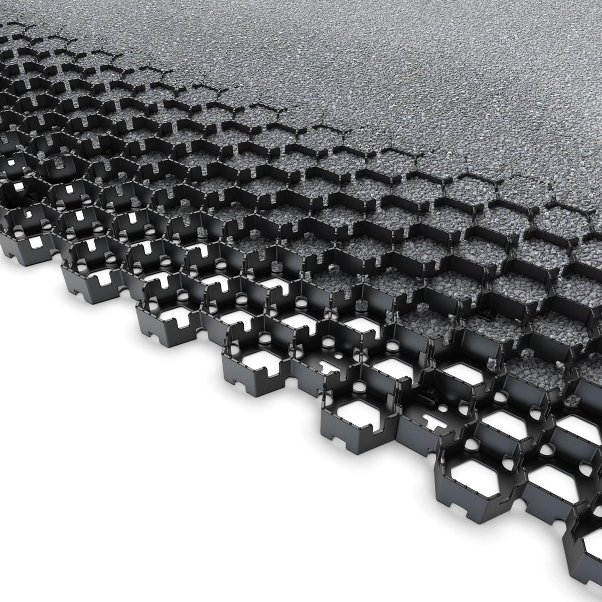 Standartpark Vodaland Permeable Pavers - HexPave Grass & Gravel Permeable Paver System - 100%
