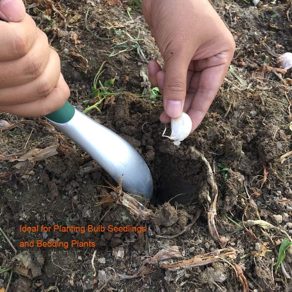 One-Piece Aluminum Gardening Weed Tools, Hand Garden Weeder Tool, Ergonomic Handle Best Weeding
