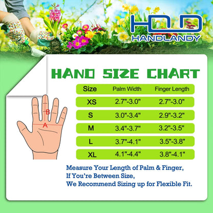 HANDLANDY Rose Pruning Gardening Gloves for Men & Women, Thornproof Long Gauntlet Gloves, Pigskin
