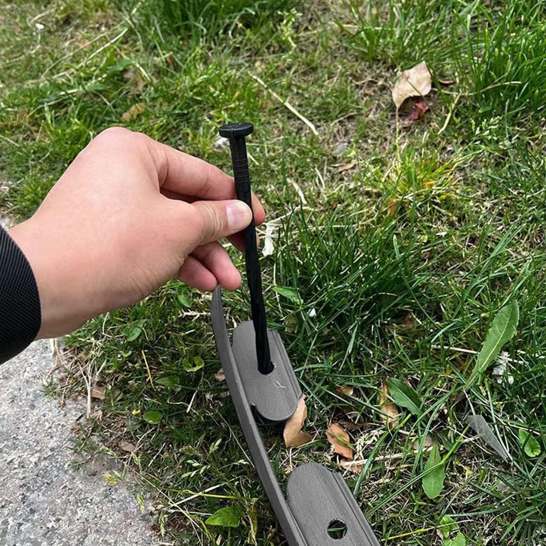 Landscape Edging 33ft,Garden Borders Edging [Extra Tall 4IN ] with 30pcs Spikes,Lawn Edging Kit