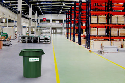 Recycle Sticker for Trash Bins – Heavy Duty, Recycle Only Sticker - 3-5 Year Indoor/Outdoor Rated