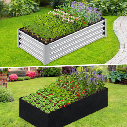 6x3x2FT Raised Garden Bed Liner for Gardening Outdoor, 2mm Thick, Rectangle