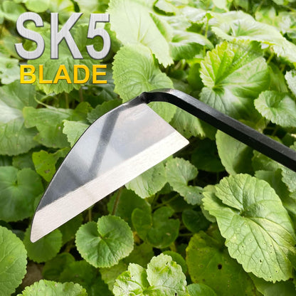 Japanese Wide Blade Gardening Tools I Premium Quality Hand Hoes/Weeding Sickle Have Very Sharp Edge