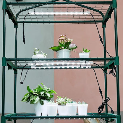 Litever Grow LED Light Strip Kits for Plants, 45W, Full Spectrum White Grow Lights, Easy