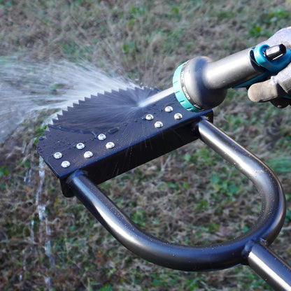 One-Piece 41in Manual Edger Lawn Tool with Spring Steel Blade Manganese Steel Border Edger for