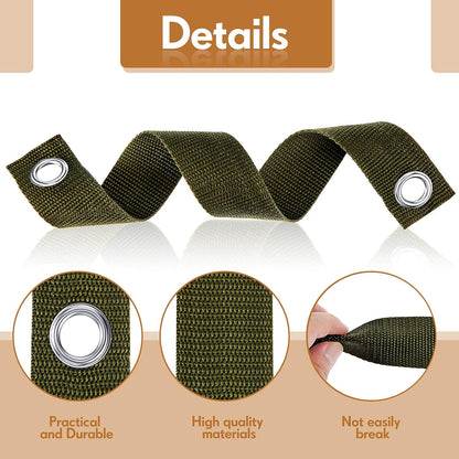 48 Pcs 15.74 Inches Tree Straps for Staking with Grommet Heavy Duty Young Tree and Plant Supports