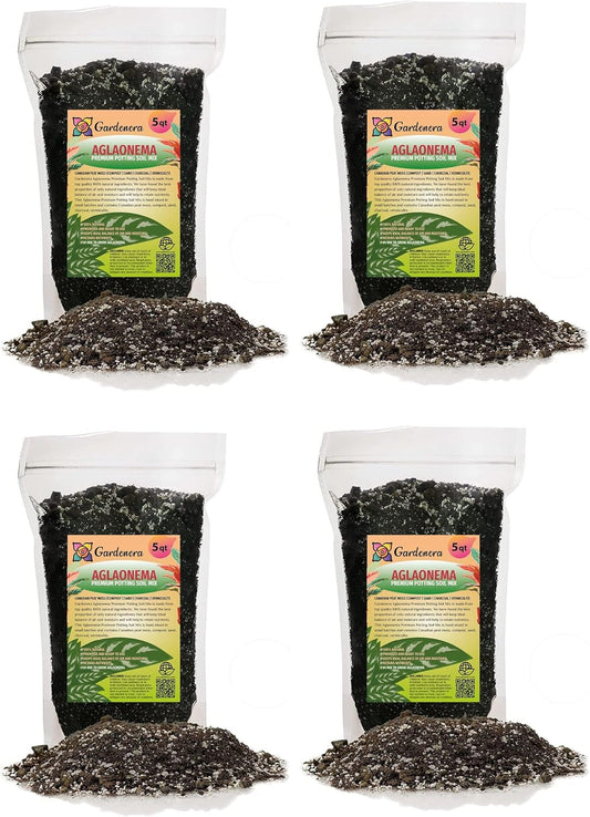 Gardenera Aglaonema Potting Mix - Unlock Robust Growth and Vibrant Leaves with Our High-Performance