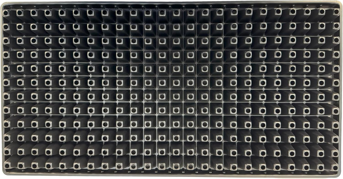 288 Cell Seedling Plastic Nursery Trays, 10 Pack, Thick Durable Germination Plug Trays, 2880 Cells