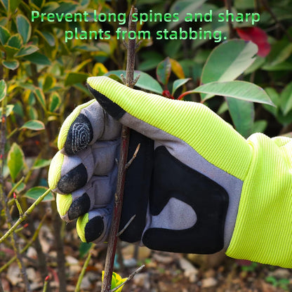 3-in-1 Gloves for Gardening, Farming & Cleaning, Stab-Proof, Anti-Slip, Wear-Resistant, Comfort