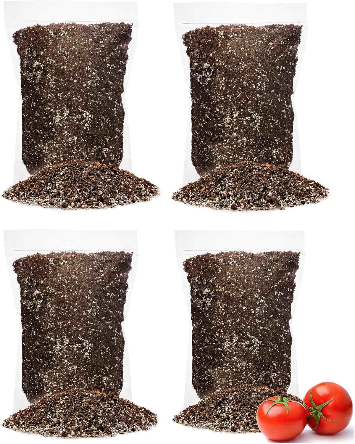 GARDENERA Organic Potting Soil for Tomato Plants - 20 Quart - Hand-Mixed with Natural Ingredients