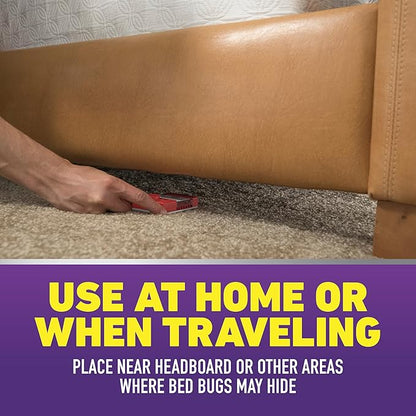 Ortho Home Defense Max Bed Bug Trap, Detect Bed Bugs in Homes and While Traveling, 2 Traps in Each