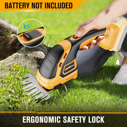 Hedge Trimmer Cordless Compatible with DEWALT 20V MAX Battery (No Battery), Electric Hedge Trimmer