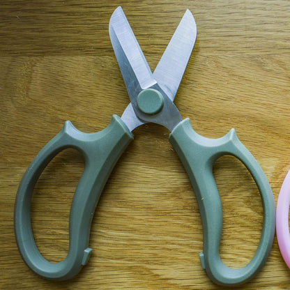 Leize Flower Scissors, Premium Thickened Stainless Steel Floral Shears, Strong Pruner for Flowers