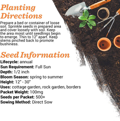 Bentley Seed Co. | Memorial Cardinal Celebration of Life Funeral Favors for Guests | Non-GMO