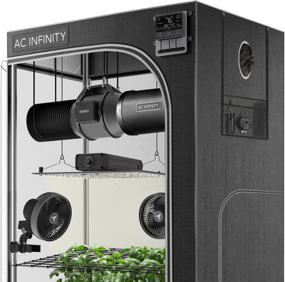 AC Infinity Advance Grow System 4x4, 4-Plant Kit, WiFi-Integrated Grow Tent Kit, Automate
