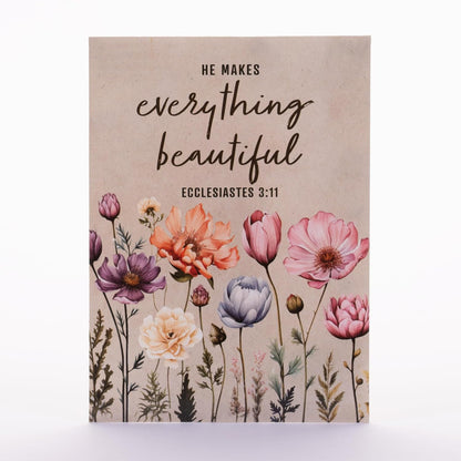 He Makes Everything Beautiful - Pollinator Wildflower Mix Seed Packets - 25 Seed Packs - Perfect