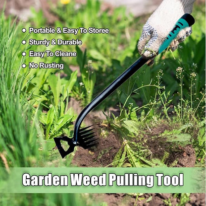 Weed Puller Tool-2Pcs Gardening Hand Weeder Tools, 2025 New Weeding Artifact Uprooting Weeding