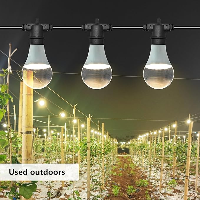 Grow Light Bulbs LED Growth Bulb A25 Full Spectrum String Plant Light Houseplant Growting Lamp