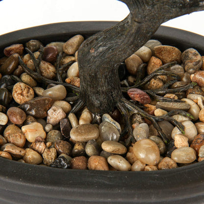 Artificial Bonsai Tree Juniper Faux Plants Indoor Small Fake Plants Decor with Ceramic Pots for
