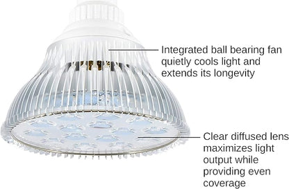 ABI 12W Blue LED PAR38 Grow Light for Aquarium and Plant Growth (450-460nm)