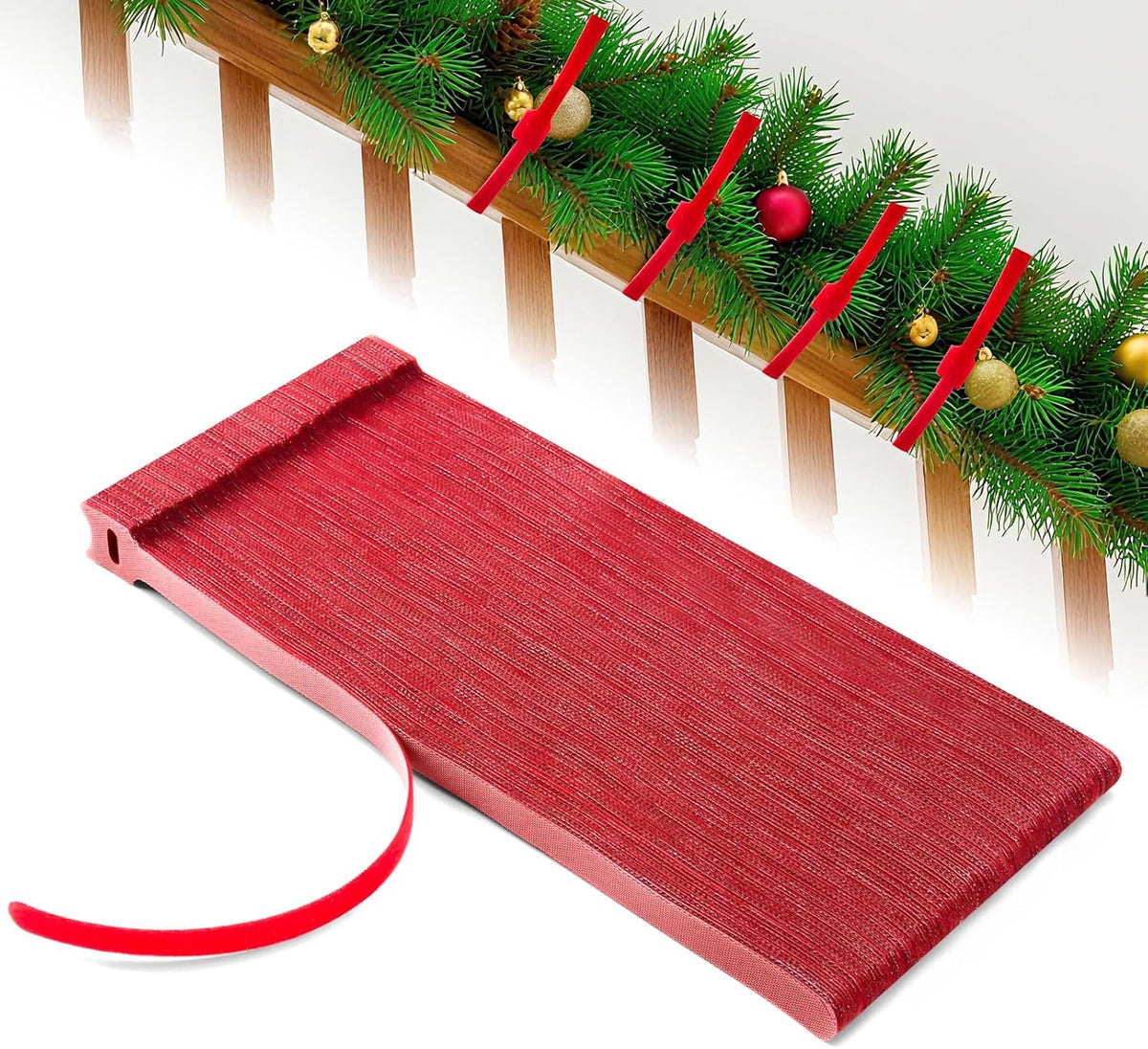 100 Pcs Christmas Garland Ties 12Inch Adjustable Holiday Garland Twist Ties for Holiday Halloween
