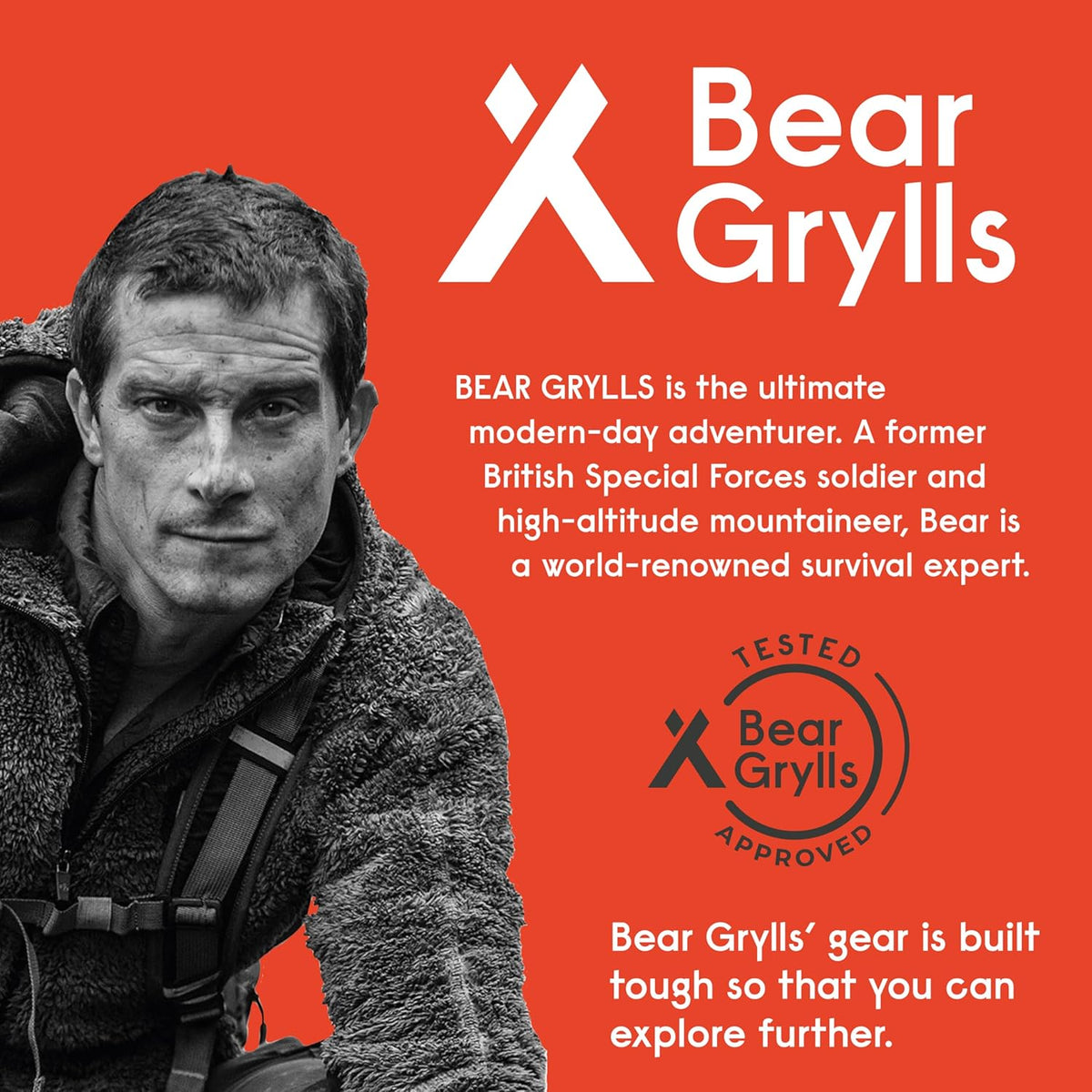 Bear Grylls Survival Machete With Saw - Tactical Machette for Camping, Hunting, Gardening