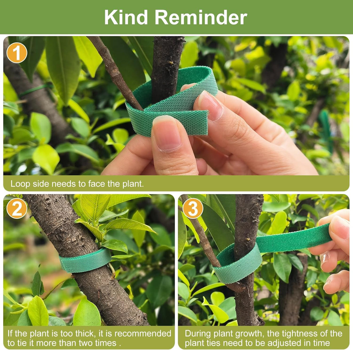 SumDirect Plant Tape 150 ft Plant Ties for Climbing Plants Garden Twist Ties Plants Adjustable