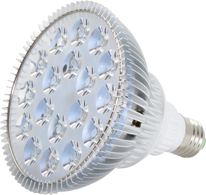 ABI 25W Deep Red 660nm LED Light Bulb Bloom Booster for Flowering, Fruting, and Grow Spectrum