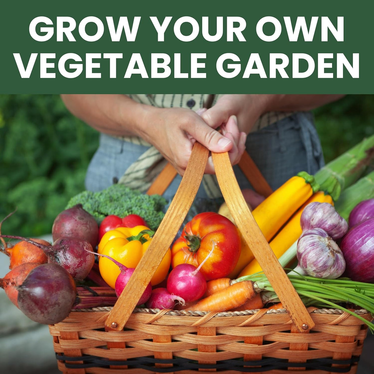 20 Vegetable Seed Packets | Survival Variety Pack | 2025 Season | Individually Packed Vegetables