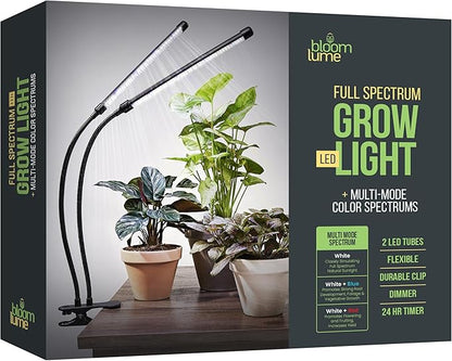 Bloom Lume LED Grow Lights for Indoor Plants Full Spectrum - Features Multi Mode Color Spectrums