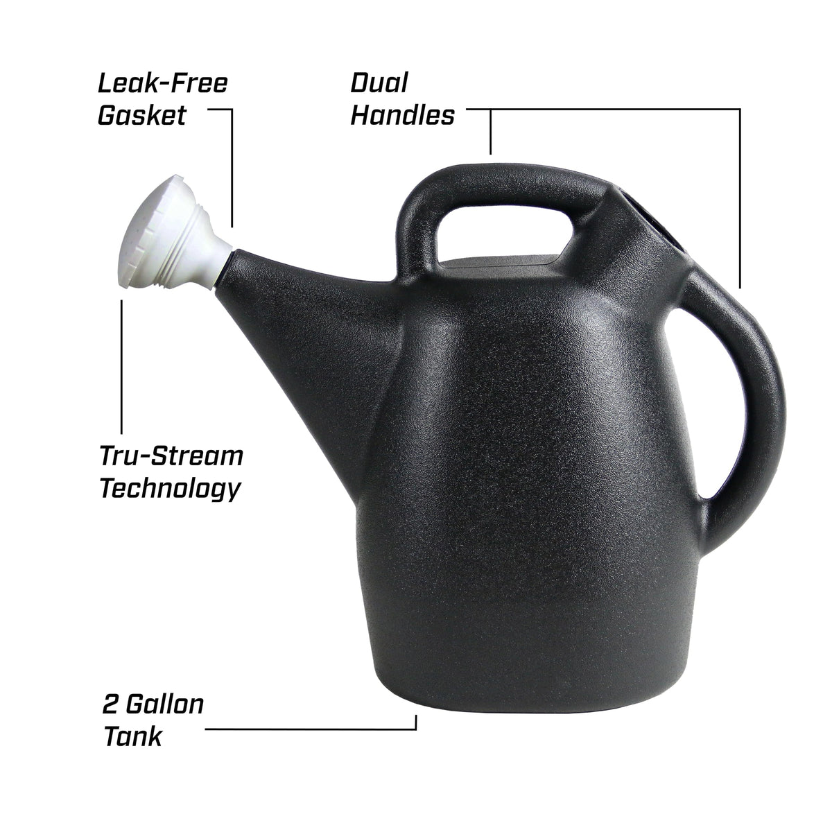 Chapin 2-Gallon Watering Can, Drip-Free Spout for Clean Pour