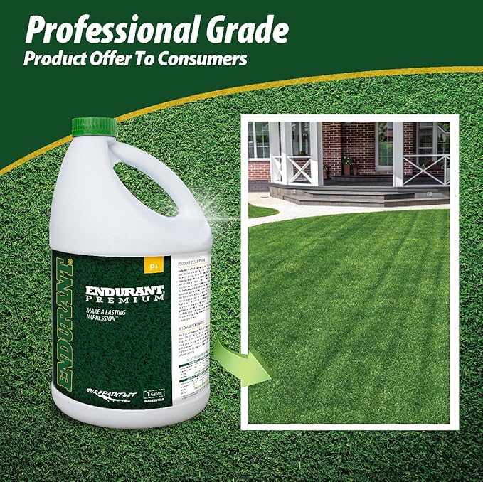 Endurant Turf Colorants - Premium Spray On Green Grass Paint For Lawns - Revives Dry, Patchy Yards