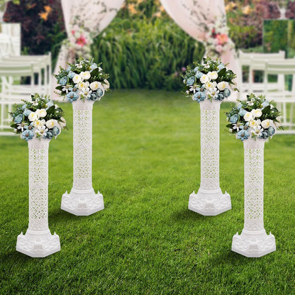Roman Columns Wedding Column Stand Roman Pillar Plant Stand Plastic Greek Column Statue Pedestal