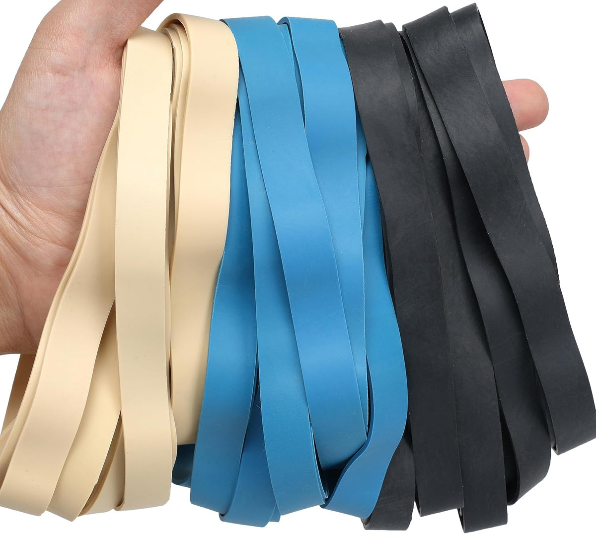 Rubber Bands Size#107 Heavy Duty Big Wide rubber band 30PCS Elastic Bands for Office Supply Trash