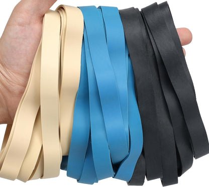 Rubber Bands Size#107 Heavy Duty Big Wide rubber band 30PCS Elastic Bands for Office Supply Trash
